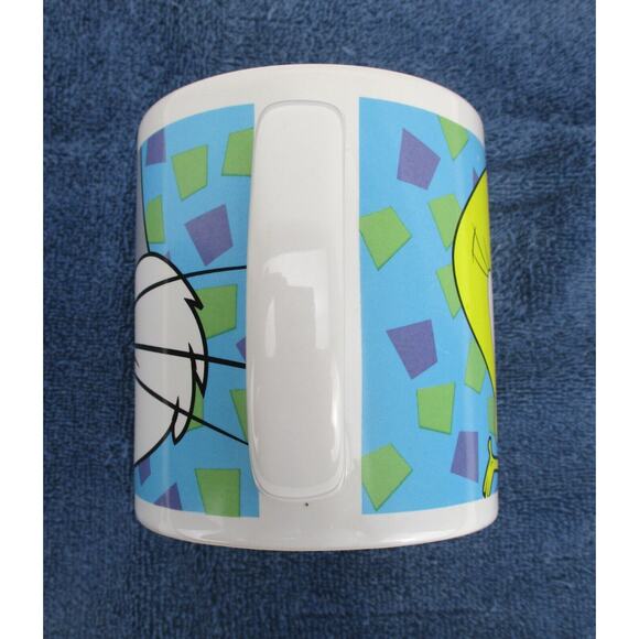 Tweety Bird & Sylvester the Cat Coffee Mug Cup Warner Bros Looney Tunes 1998 - Picture 3 of 6